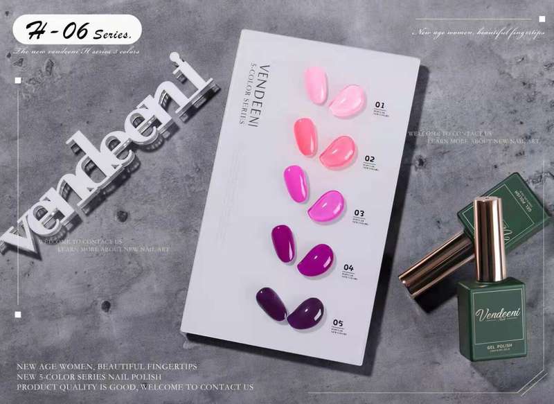 Vendeeni UV/LED Gel Polish 15ml H06 message color number