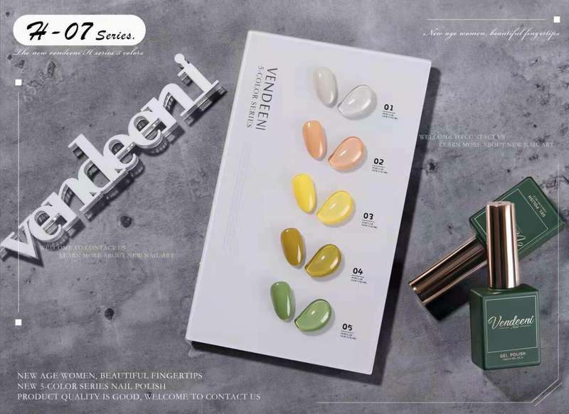 Vendeeni UV/LED Gel Polish 15ml H07 message color number