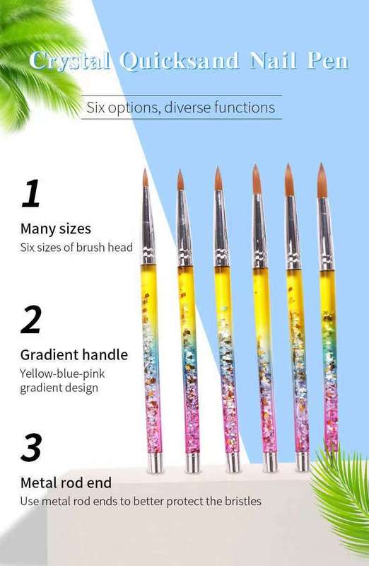 Water Handle Acrylic Brush size 6