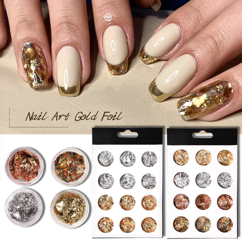 12 Grid Classic Foil Paper-mix