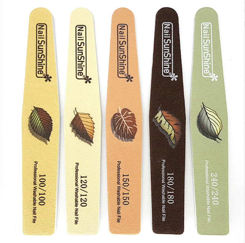DT-1080 Leaf Nail Filer 25pcs MESSAGE SIZE