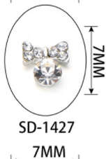 SD Alloy Nail Jewelry  SD-1427