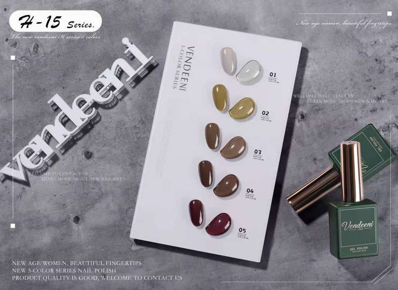 Vendeeni UV/LED Gel Polish 15ml H15 message color number
