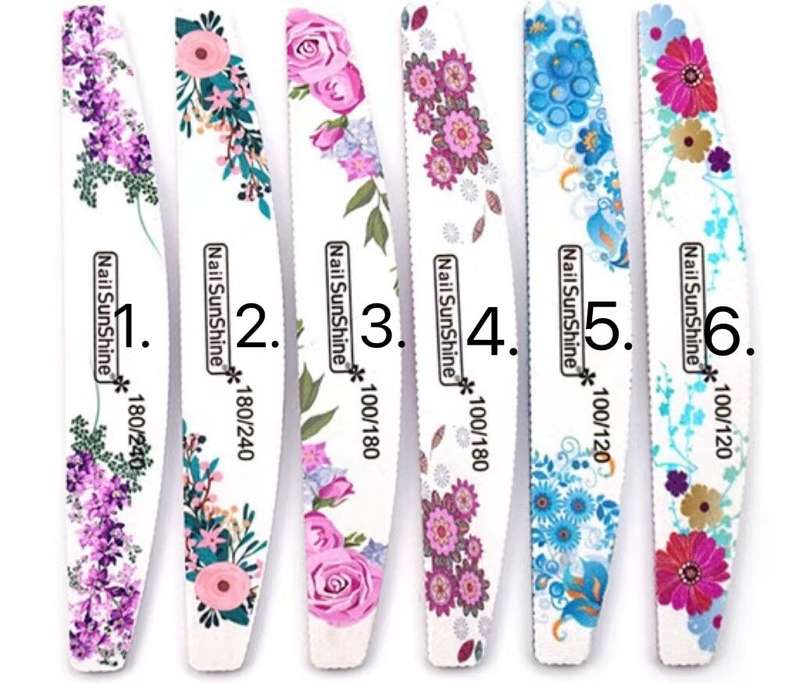 DT-1096 Nail Filer 25pcs 100/120