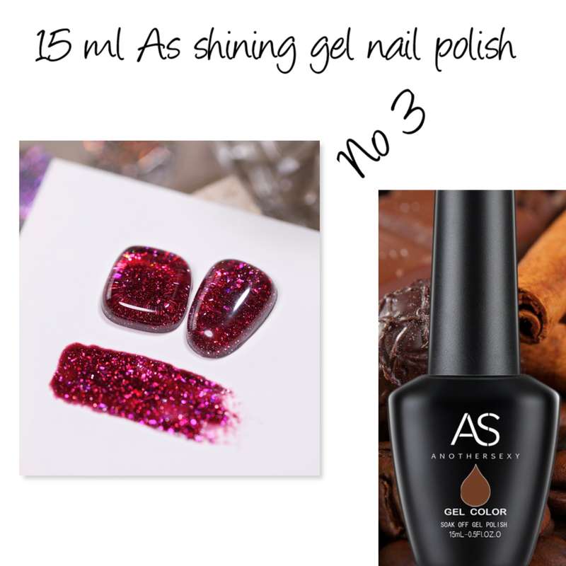 AS Shining Shining Gel Polish B117 15ml no 3