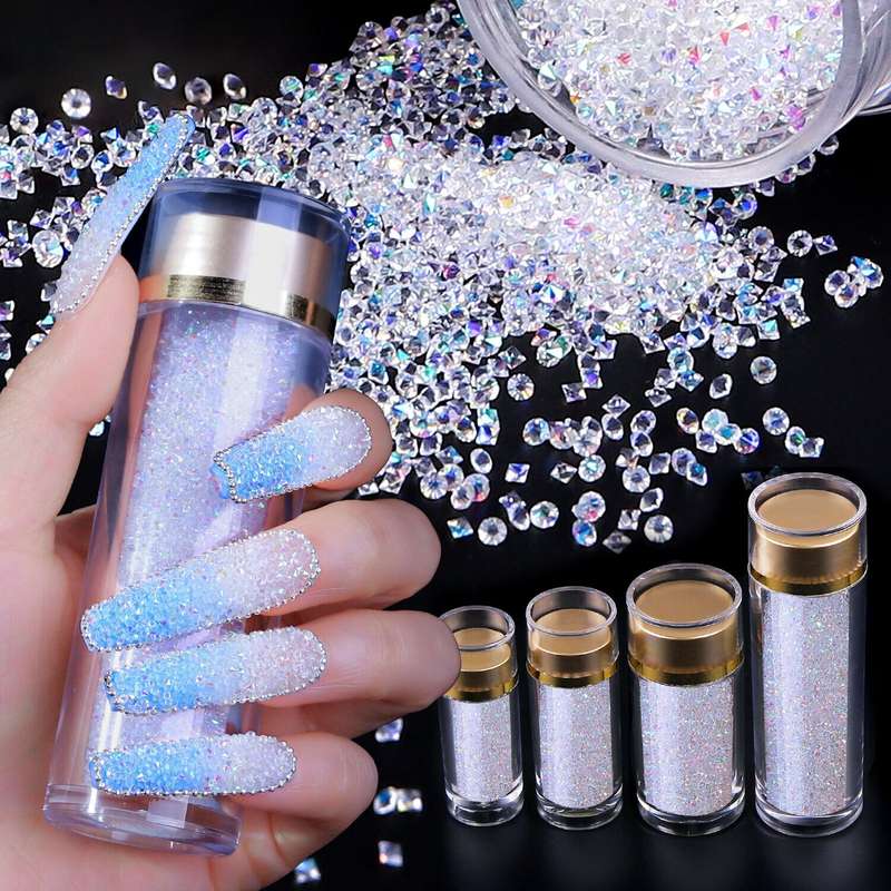 Elf WZ01 PIZIE Nail Beads rhinestones Glass Bottle
