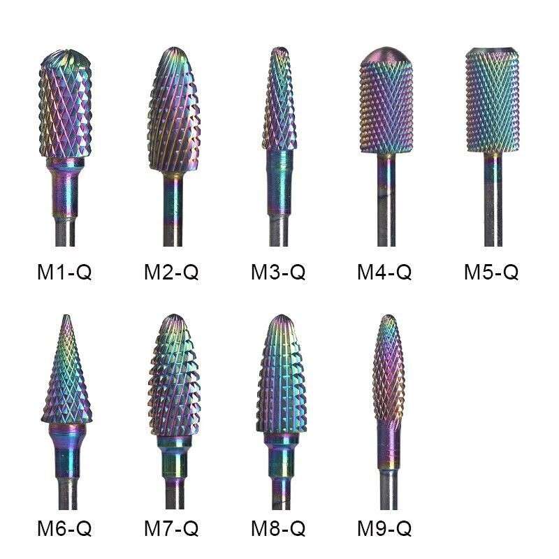 Tungsten Colour Drill Bit -  M3 - Small Cone Bit