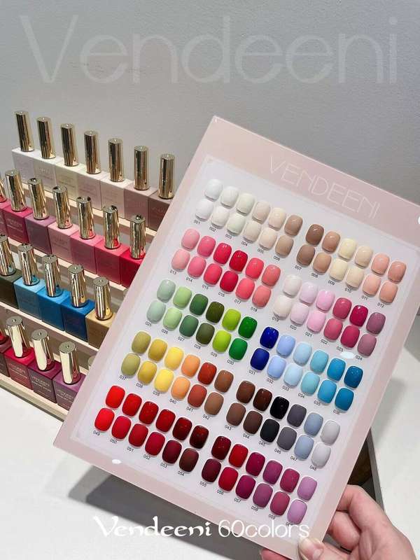 Vendeeni 60pcs Color Set + Free Color Chart