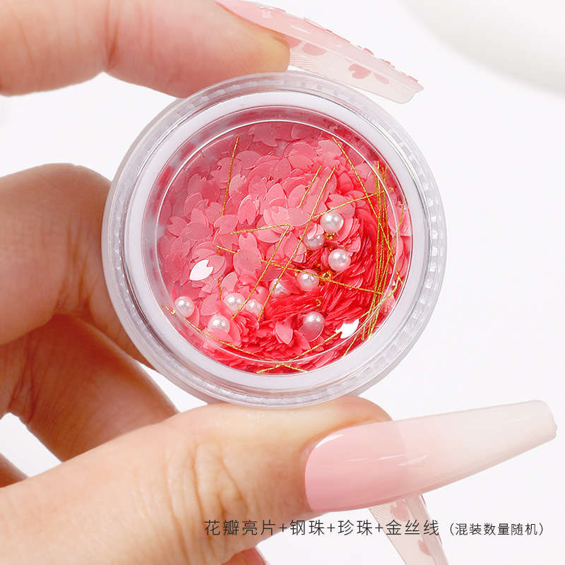 CHERRY BLOSSOMS NAIL DECORATION 5 COLOURS