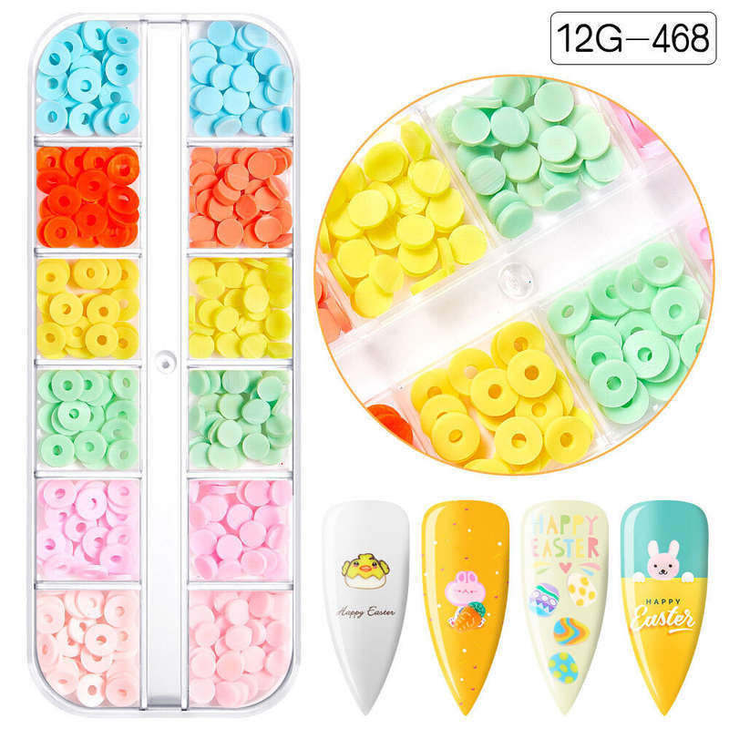 12G-468 Pink Nail Decoration