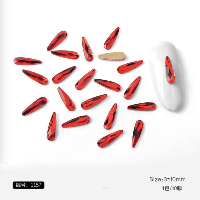 Clearance Sale - waterdrop diamonds 10pcs Flat Bottom Buy 1 Get 1 FREE