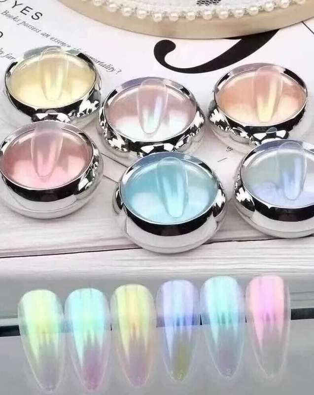 6 Colours Aurora Neon Powder