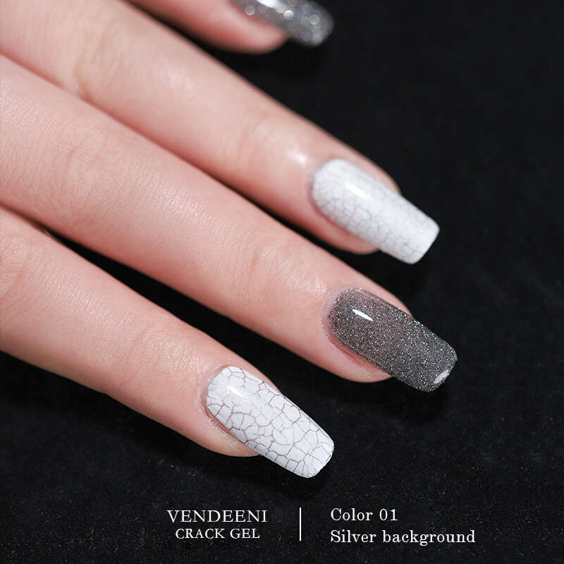 Crack Vendeeni Gel Polish 15ml MESSAGE NUMBER OF COLOR