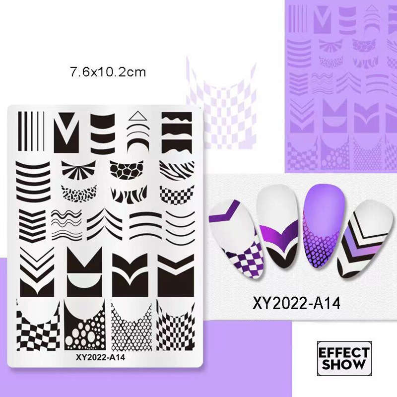XY2022 Stamping Plate message number