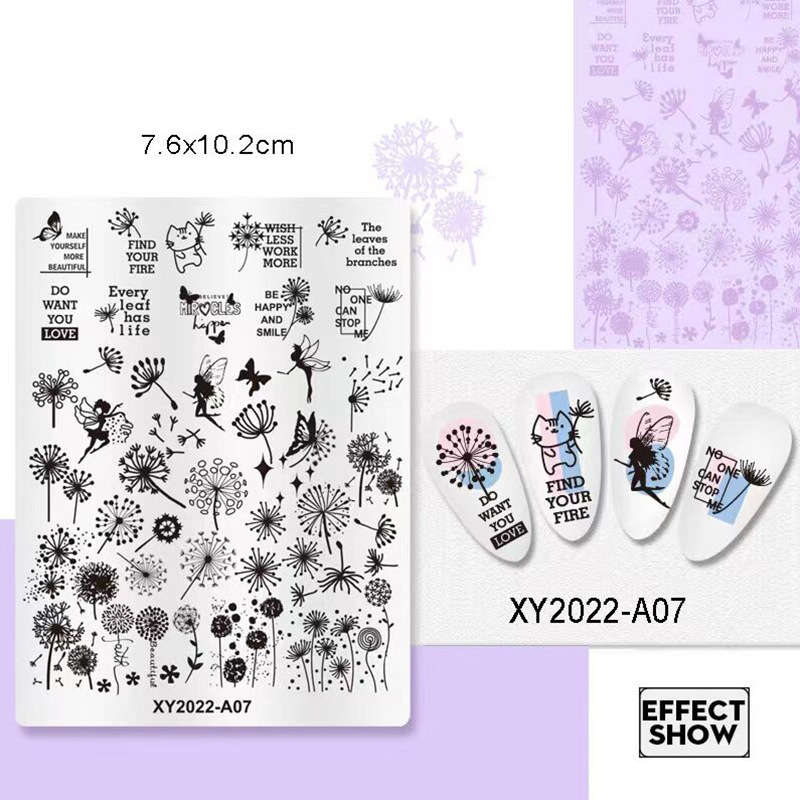 XY2022 Stamping Plate message number