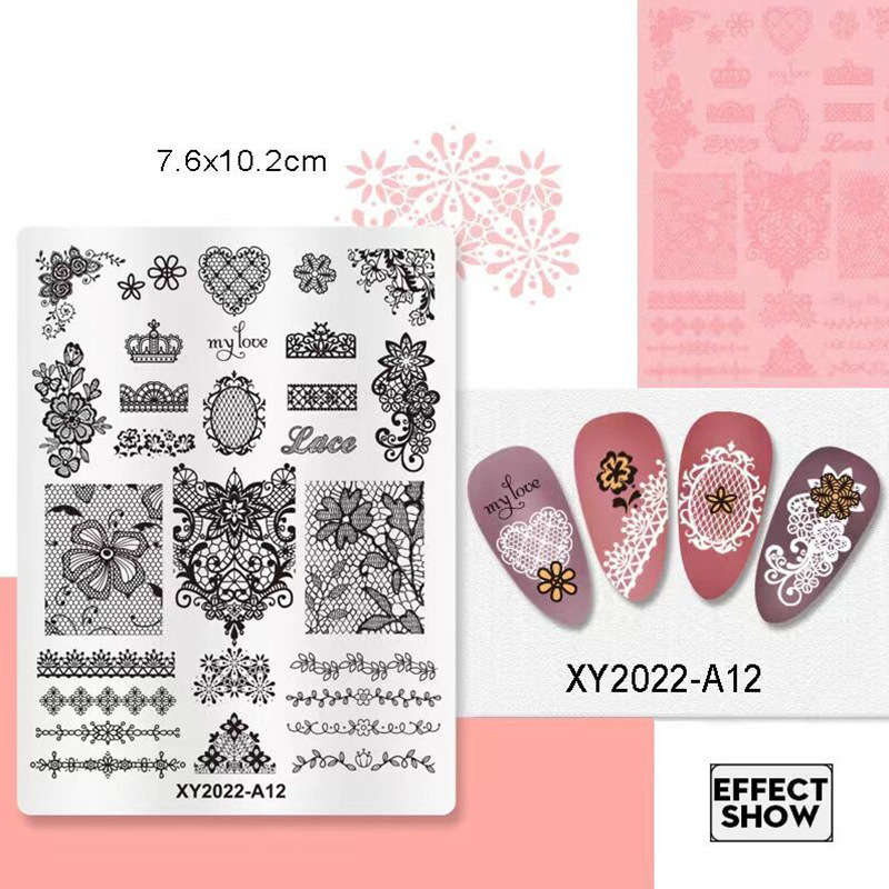XY2022 Stamping Plate message number