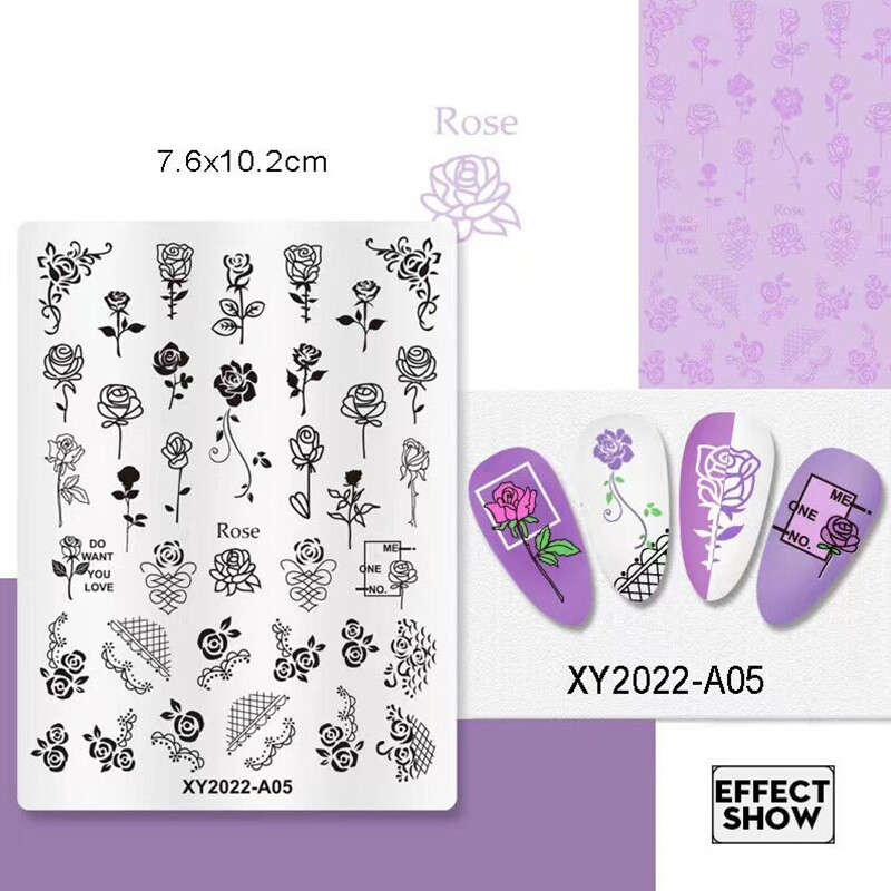 XY2022 Stamping Plate message number