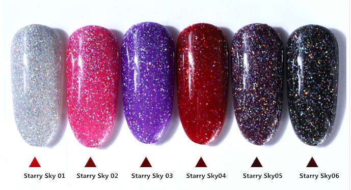 AS Gel Polish Starry Sky -B69 MESSAGE NUMBER