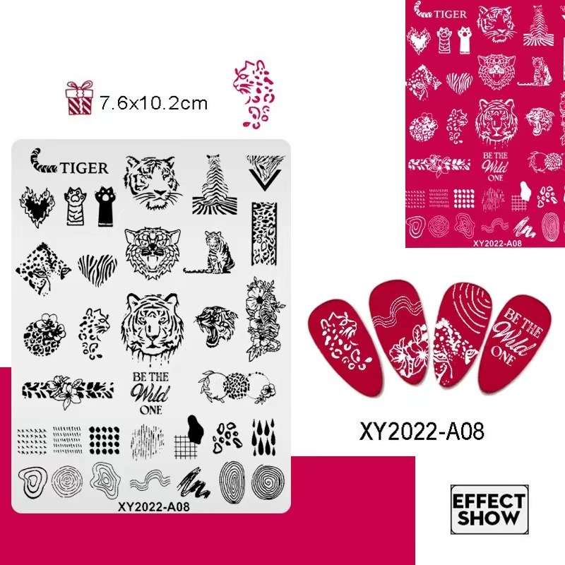 XY2022 Stamping Plate message number