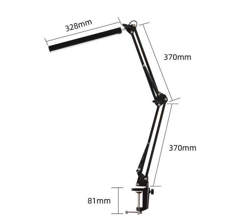 FX309 LED Desk Table lamp 10W USB Cable white