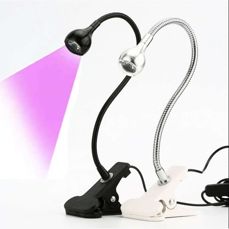 FX210 MiNi Finger UV/LED Nail Clip Lamp (5W) - Usage on 5V 1A usb plugs ONLY