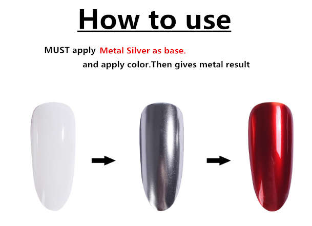 AS Gel Polish Metallic (B94) MESSAGE NUMBER