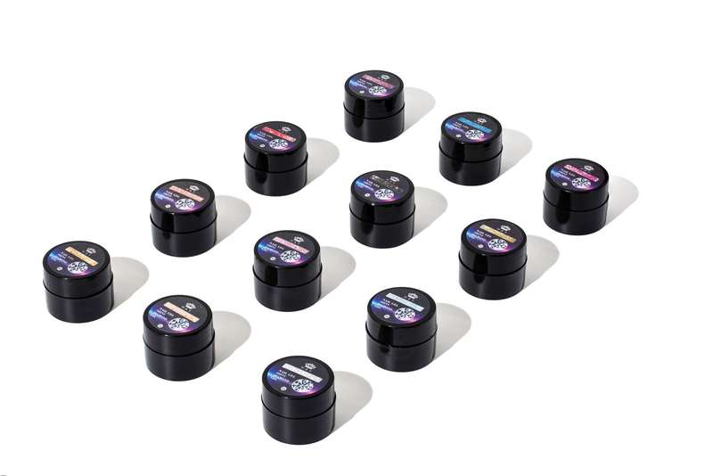 12pcs Diamond Color Gel Set