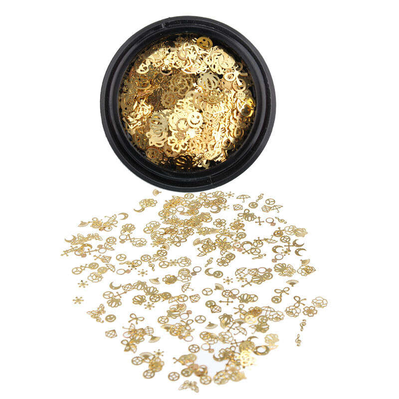 Nail Art Hollow Metal Patch