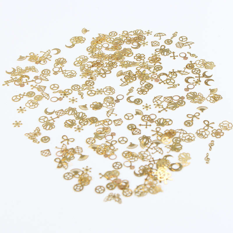Nail Art Hollow Metal Patch