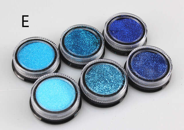 Classic Fine Glitter 6pcs - E
