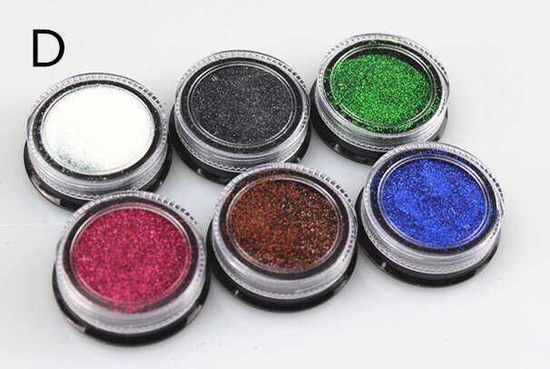 Classic Fine Glitter 6pcs - D