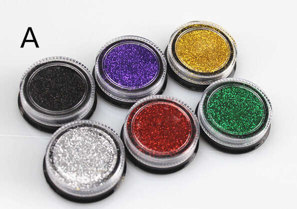 Classic Fine Glitter 6pcs - A