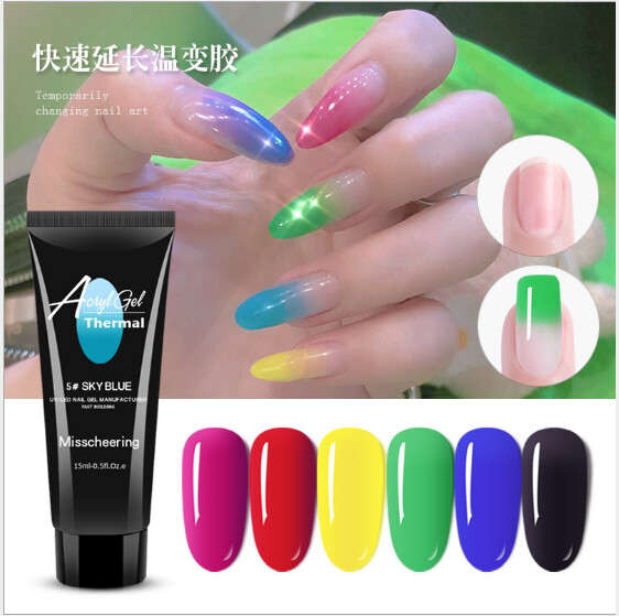 Color Change Poly Gel 15ml message number