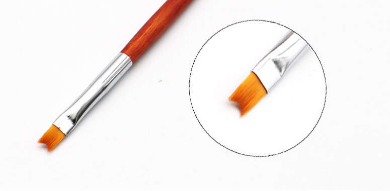 5pcs Ombre Red Hand Brush