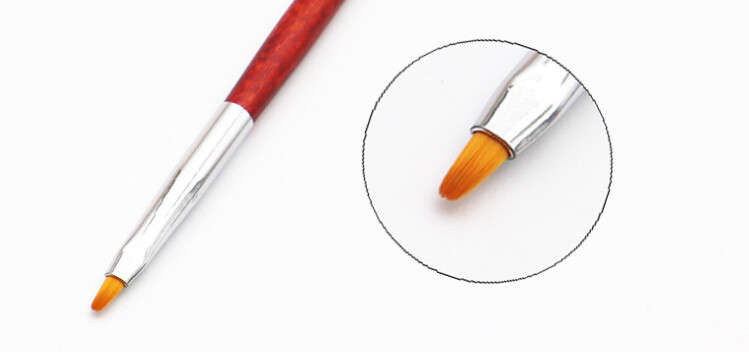 5pcs Ombre Red Hand Brush