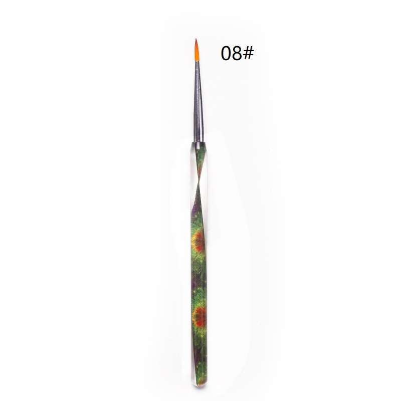 Nail art brush - mixed styles message Brush number