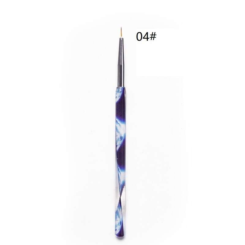 Nail art brush - mixed styles message Brush number
