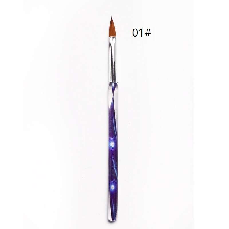 Nail art brush - mixed styles message Brush number