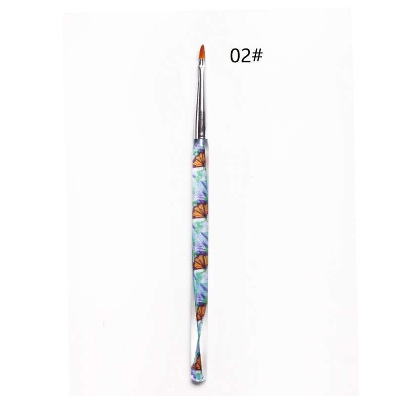 Nail art brush - mixed styles message Brush number