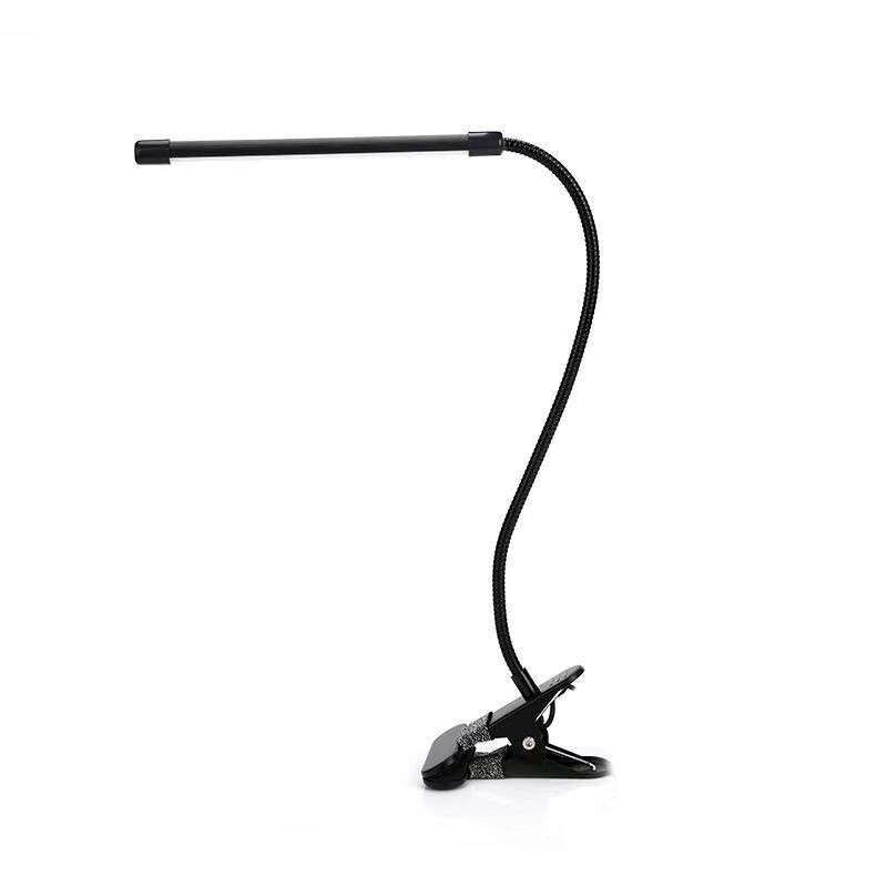 FX001F LED Desk Table Clip Lamp 7W USB Cable