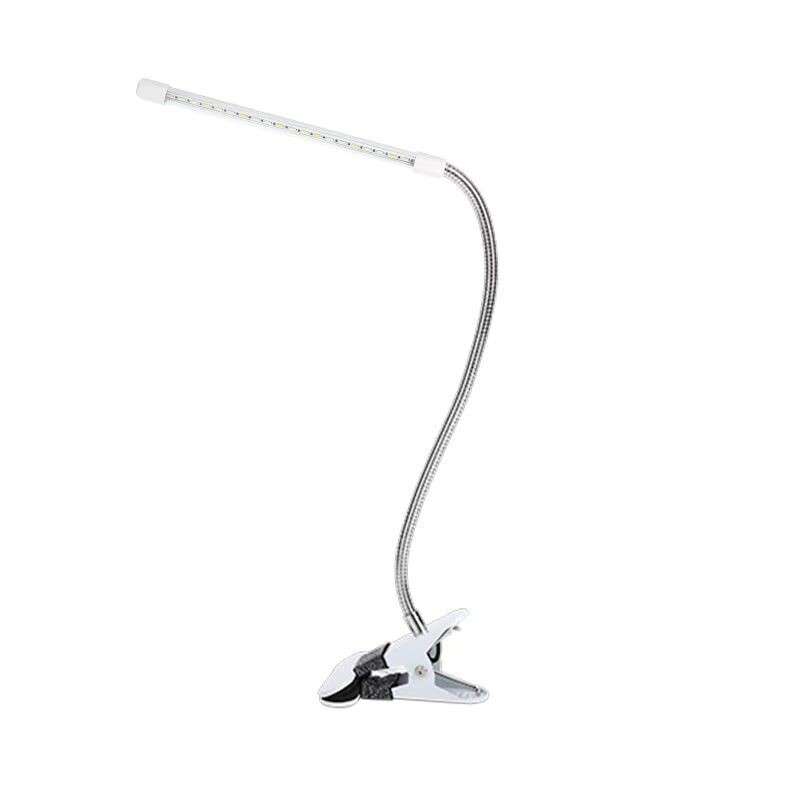 FX001F LED Desk Table Clip Lamp 7W USB Cable