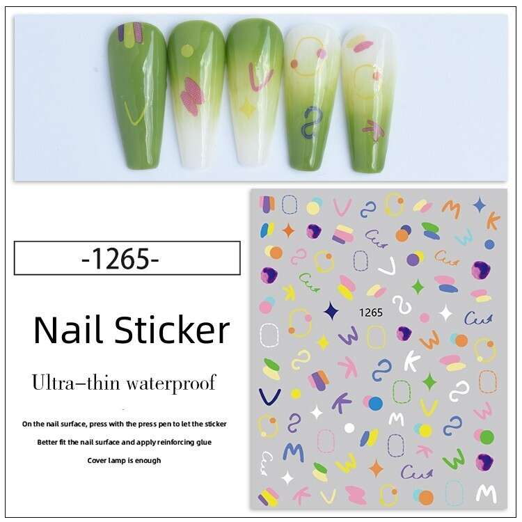 Nail Sticker - JO1265