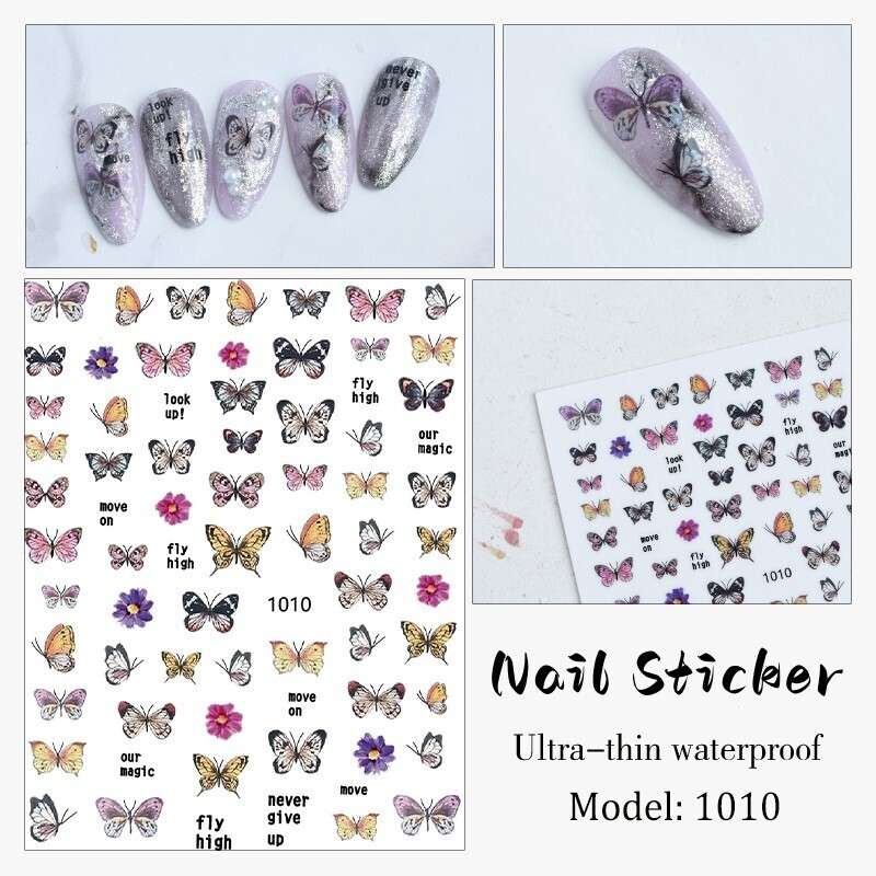 Nail Sticker - JO1010 Butterfly