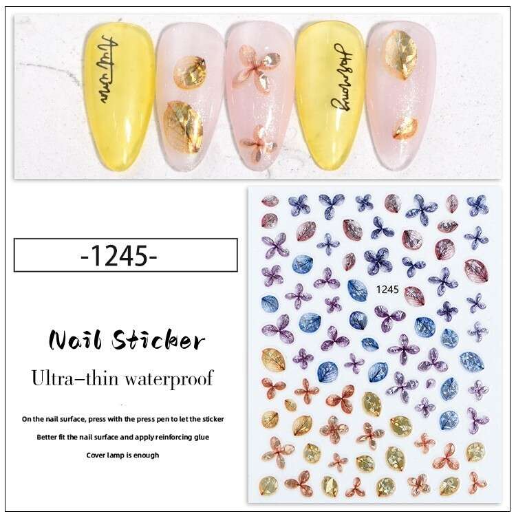 Nail Sticker - JO1245 Flower