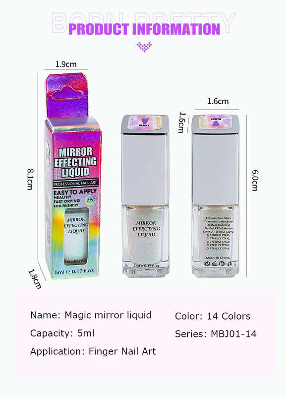 Magic Mirror Liquid chrome 5ml message number