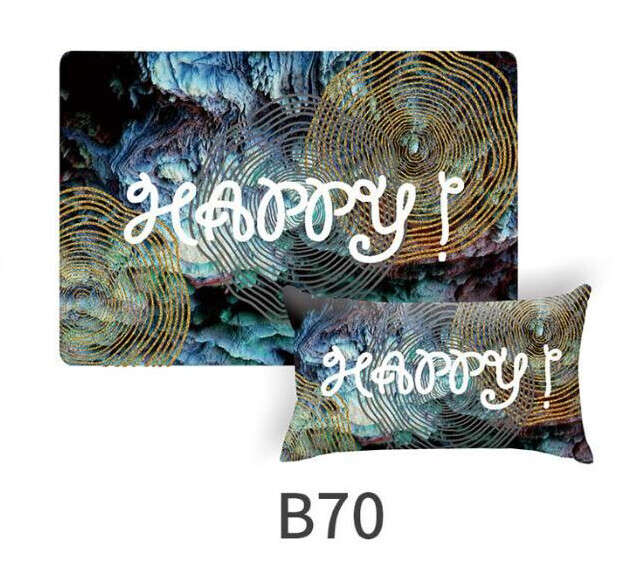 HAND PILLOW + MAT 2PCS message number