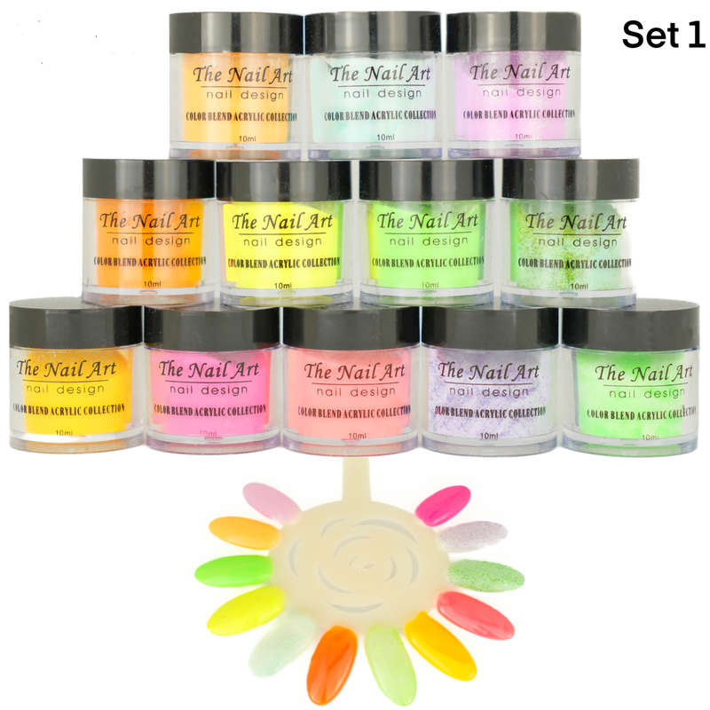 12pcs Acrylic Powder Set 1 -10g
