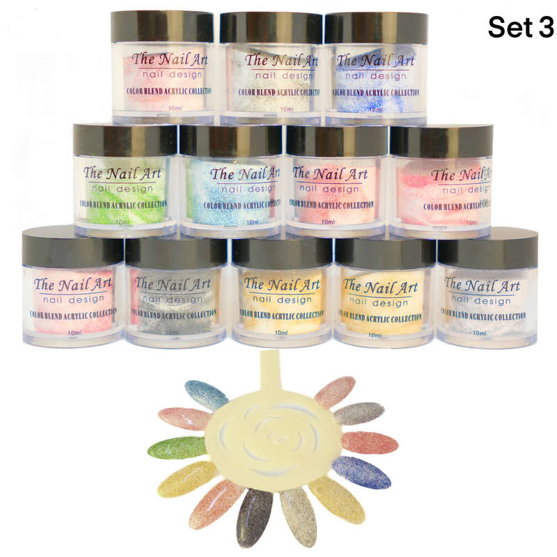 12pcs Acrylic Powder Set 3 -10g