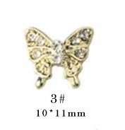 BT-01 Alloy Butterfly 2pcs - BT-01-03 2pcs