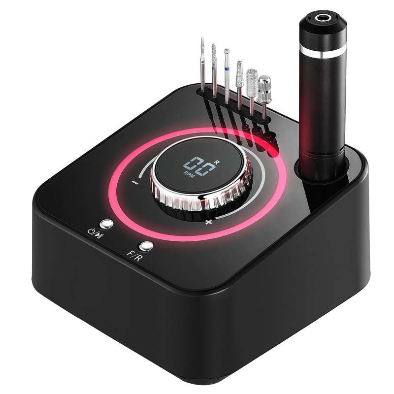 Nail Drill Machine UV601 40000rpm with foot pedal Nail Drill Machine UV601 40000rpm with foot pedal